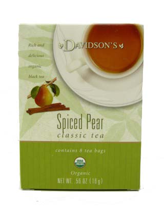 (image for) Warm Beverage: Davidson's Spiced Pear Tea-8 Tea Bags